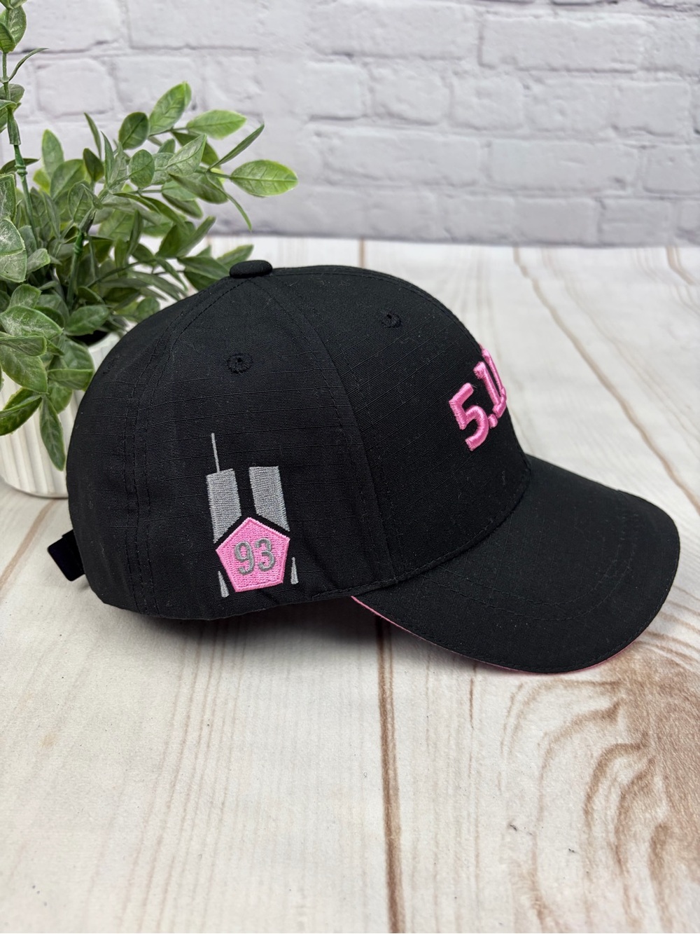 NEW 5.11 Tactical Limited Edition 9/11 ‘Never Forget’ Baseball Cap Black/Pink OS